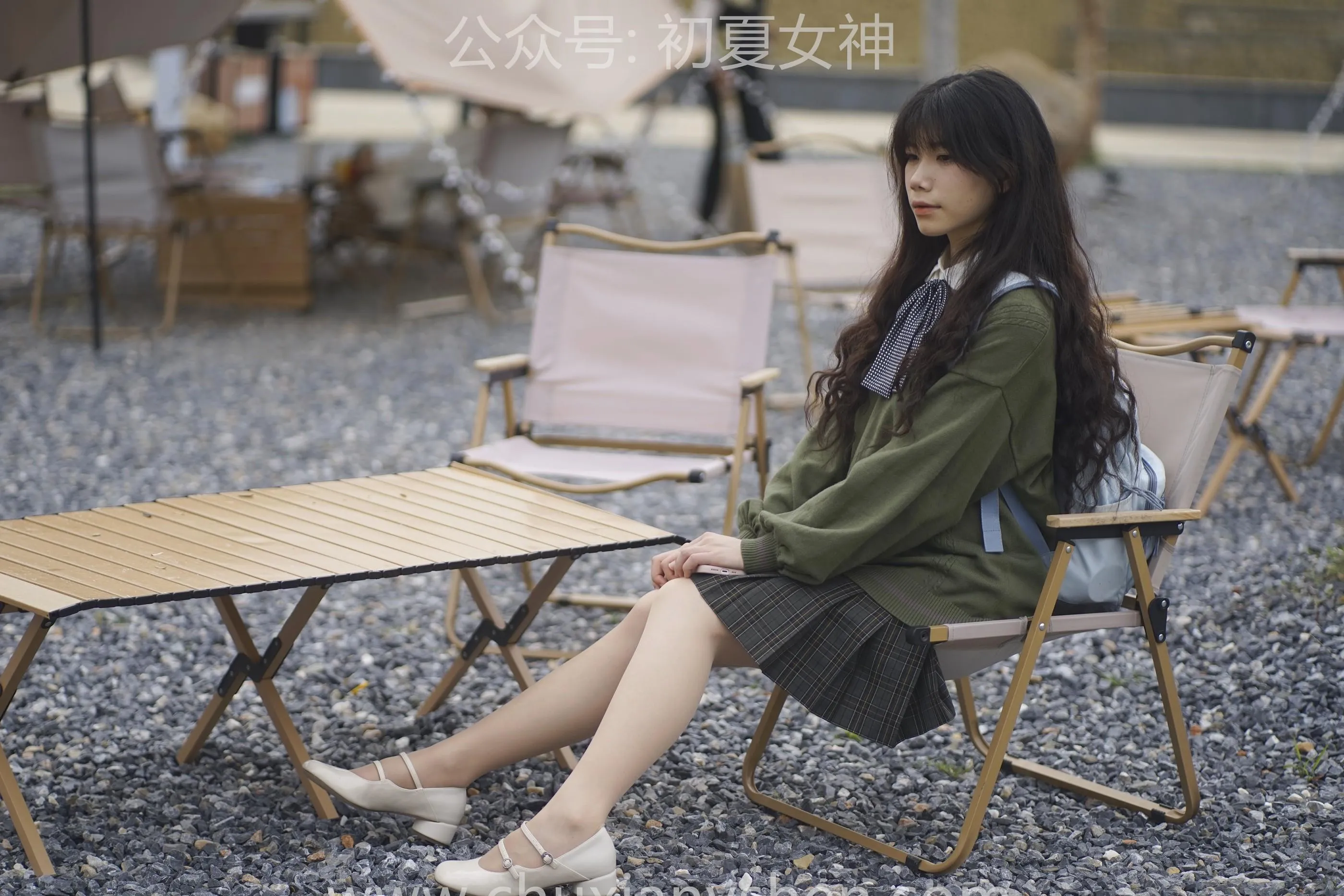 初夏女神 NO.064 欢欢 新晋学妹-学妹的一天 [164P]插图5